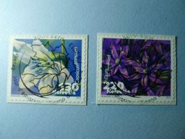 2013 Dauermarken Gemüseblüten ET Vollstempel 1468-1469