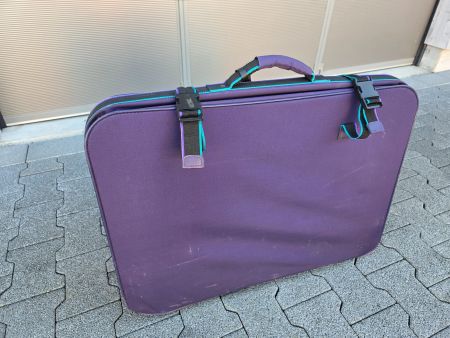 schmaler leichter dehnbarer Koffer Reise Bag Tasche