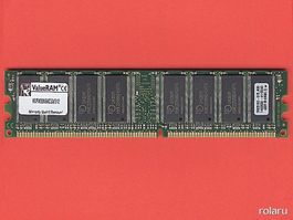 512MB Kingston® DDR400/PC3200U CL3 (6x)