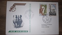 Air Afrique Abidjan - Geneve 05.05.1969