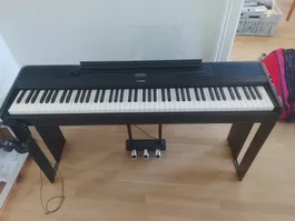 Digitalpiano Yamaha P-525 schwarz inklusiv Zubehör