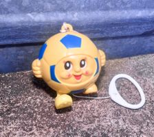 70s VINTAGE Sankyo Japan MUSIK FUSSBALL moving eyes
