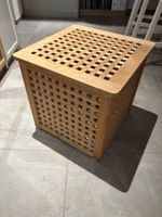 Panier à linge en bois ou caisse de rangement de jouets