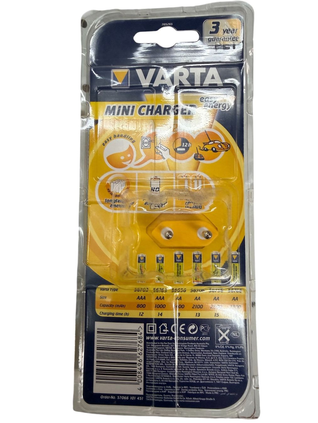 Varta Caricatori & Batterie: Varta Mini Charger inkl. 2x AA Akkus – Nuovo e nell'imballaggio originale da Oensingen venduto da moe_ck67 1