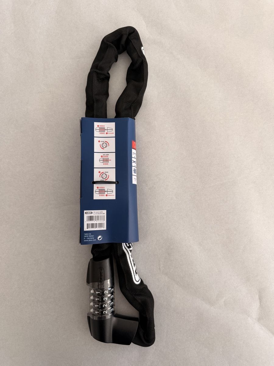 Abus Lucchetti: Neues Abus Kettenschloss 4410 85 cm mit Code – Nuovo e nell'imballaggio originale da Schaffhausen venduto da Resell_SH 1
