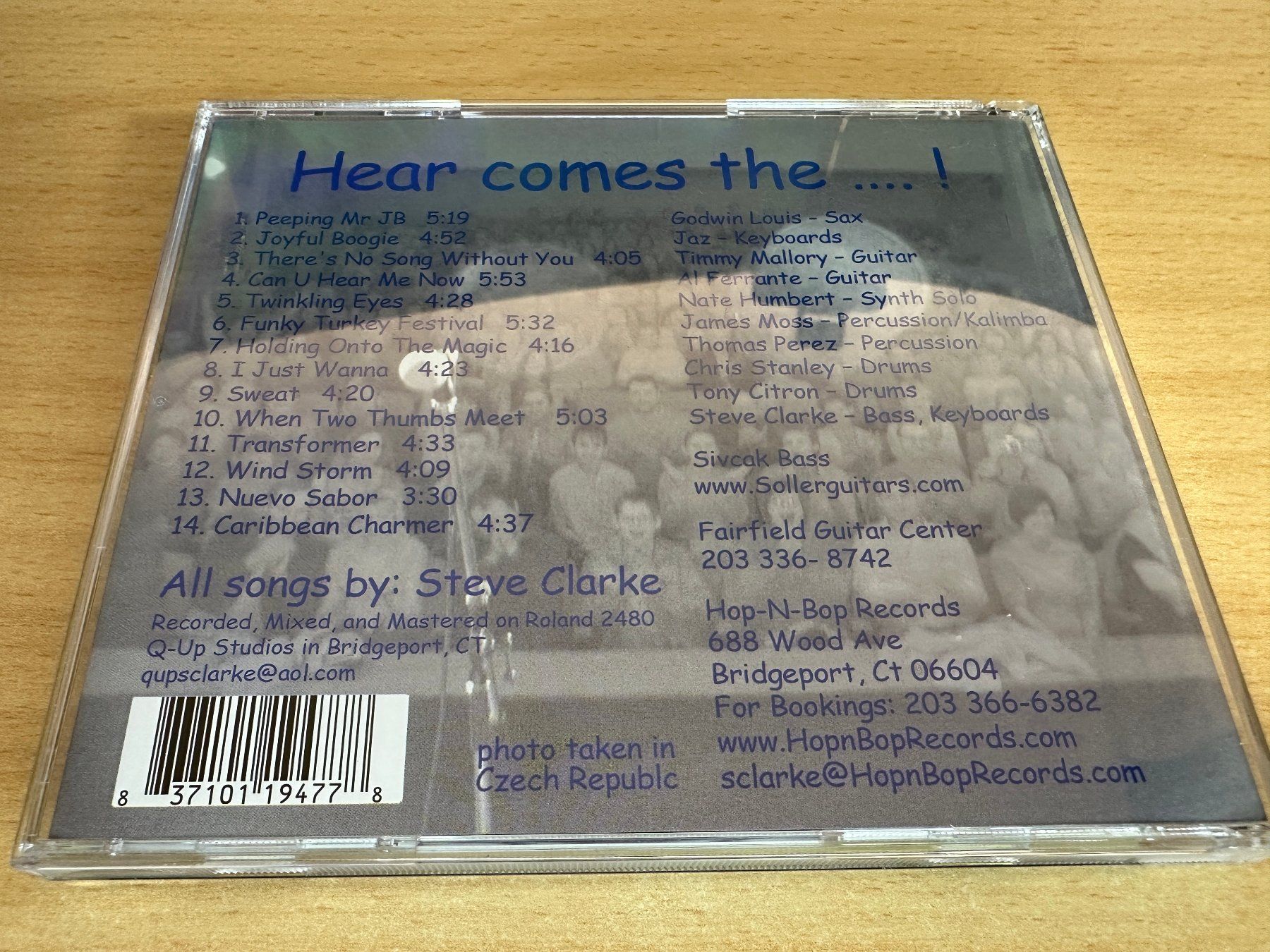 CD: Steve Clarke - Can U Hear Me Now? – Usato da Rikon im Tösstal venduto da Alpenmutz 1