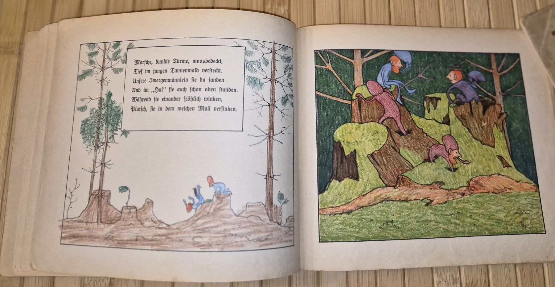 Libri: 2 seltene, antike Kinderbücher v. Robert Hardmeyer – Usato da Basel venduto da Kurioses 9