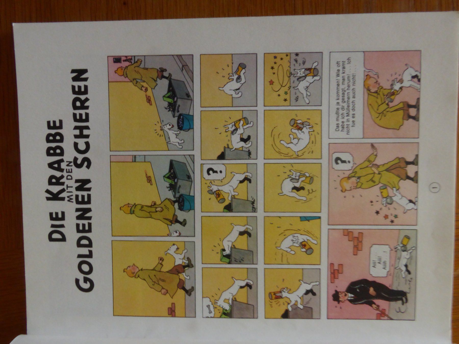Fumetti: Tim & Struppi die Krabbe mit den goldenen Scheren – Usato da Gossau SG venduto da tenerife11 3
