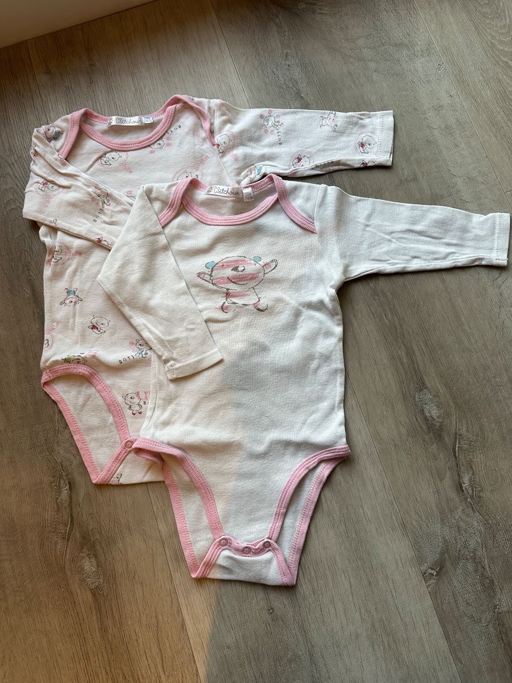 Biancheria intima: 2 Mädchen Body, Gr. 74 – Usato da Seuzach venduto da Leli.91
