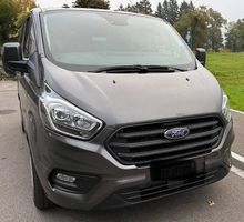 Ford Transit Custom- Hybrid/Benzin (silber, top Zustand)