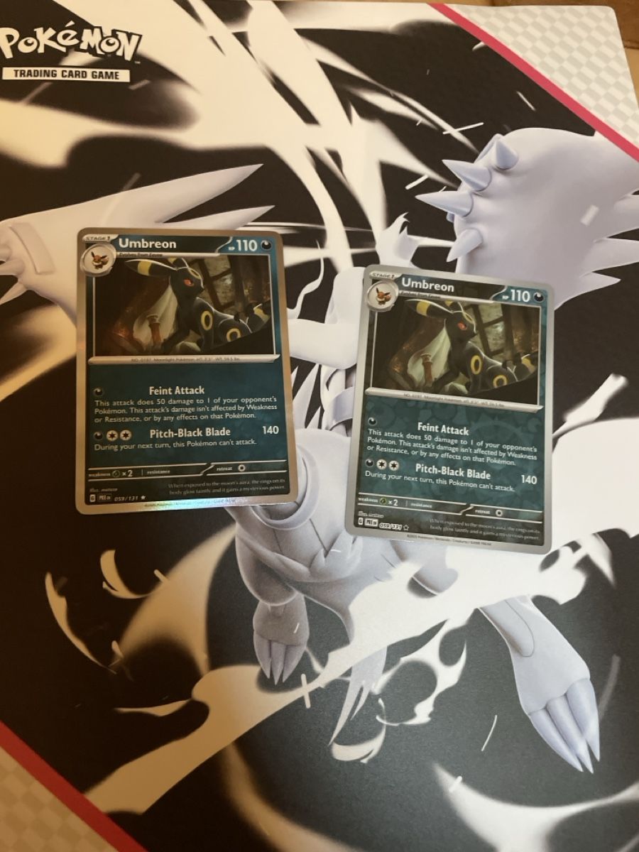 Pokémon Sammelbilder & Trading cards: Umbreon 059/131 Prismatic Evolutions Holo und Reverse Holo – Gebraucht aus Bazenheid von Toulouse12