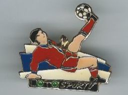 Loto Sport Fussball Pin