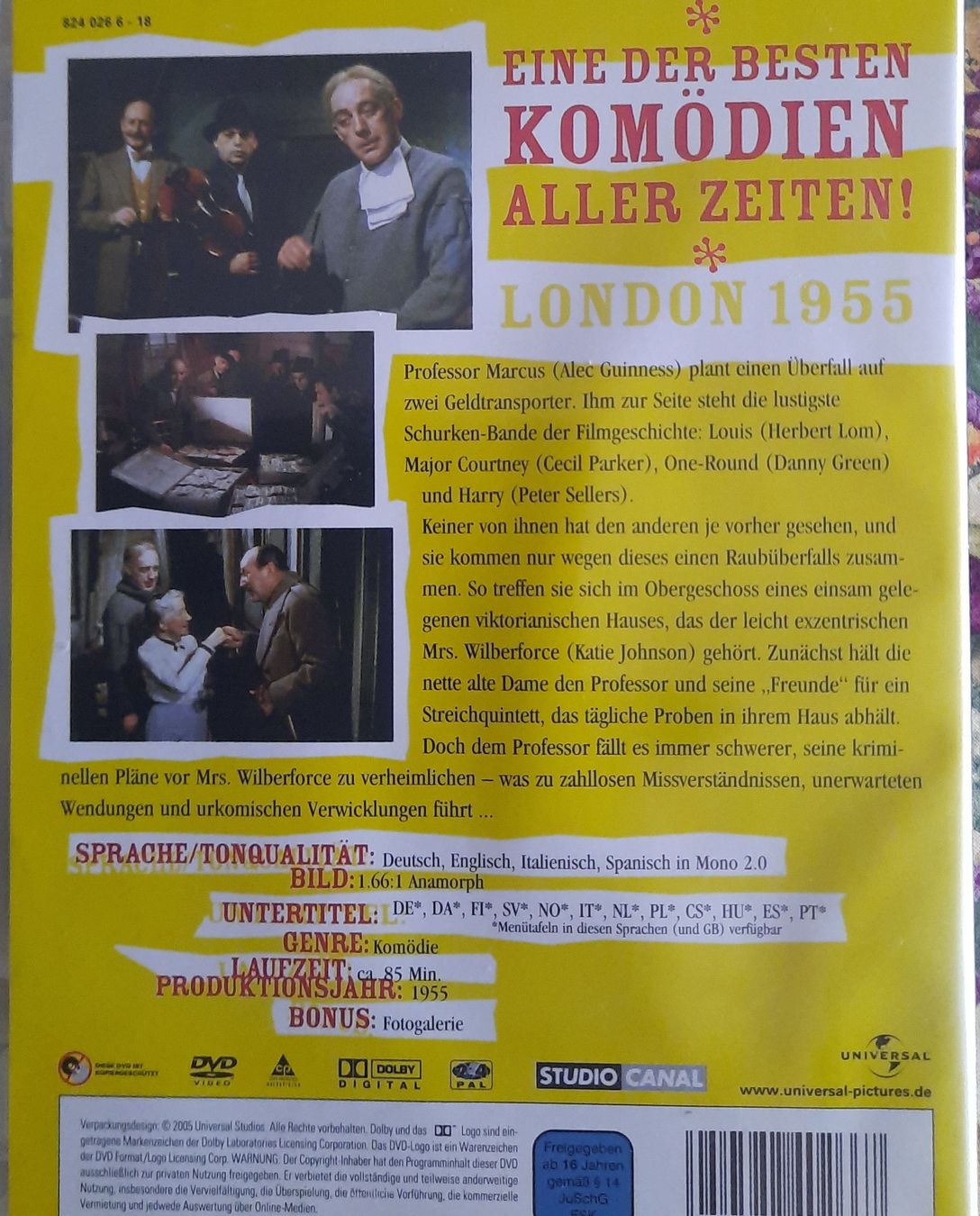 Alle DVDs: Ladykillers 50th Anniversary Edition DVD  – Gebraucht aus Konolfingen von the_5fqm 1
