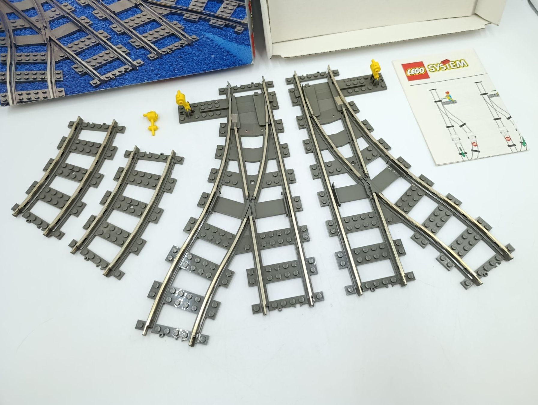 Lego Kit di costruzioni: LEGO System 4531 Weichen elektrisch 9V – Usato da Wil SG venduto da Donaldus 3