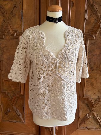 Bluse 40EU  Zustand: Neu  100% Baumwolle  Chanel-Stil