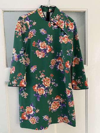 Geblümtes Kleid, Gr. S