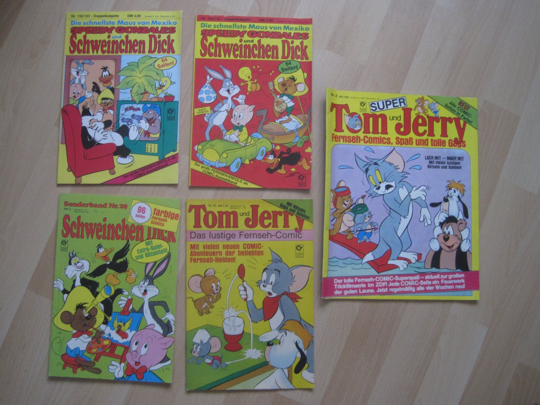 Fumetti: Tom & Jerry &  Schweinchen Dick  Comic LOT – Usato da Gossau SG venduto da Noryflory