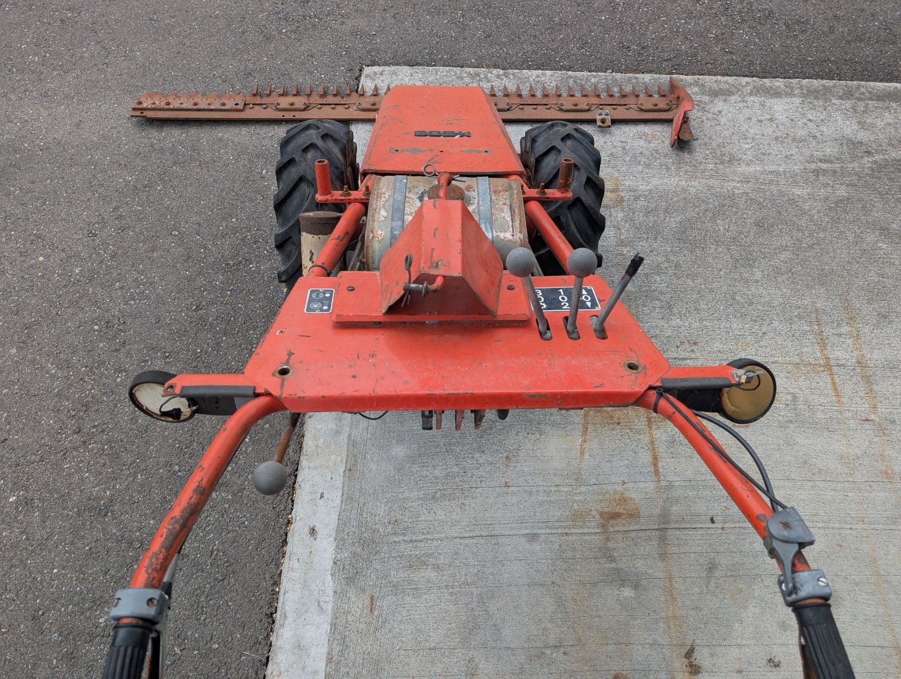 Bucher Tutte le macchine: Bucher M500 Motormäher – Difettoso da Dietschwil venduto da Luchs015 2