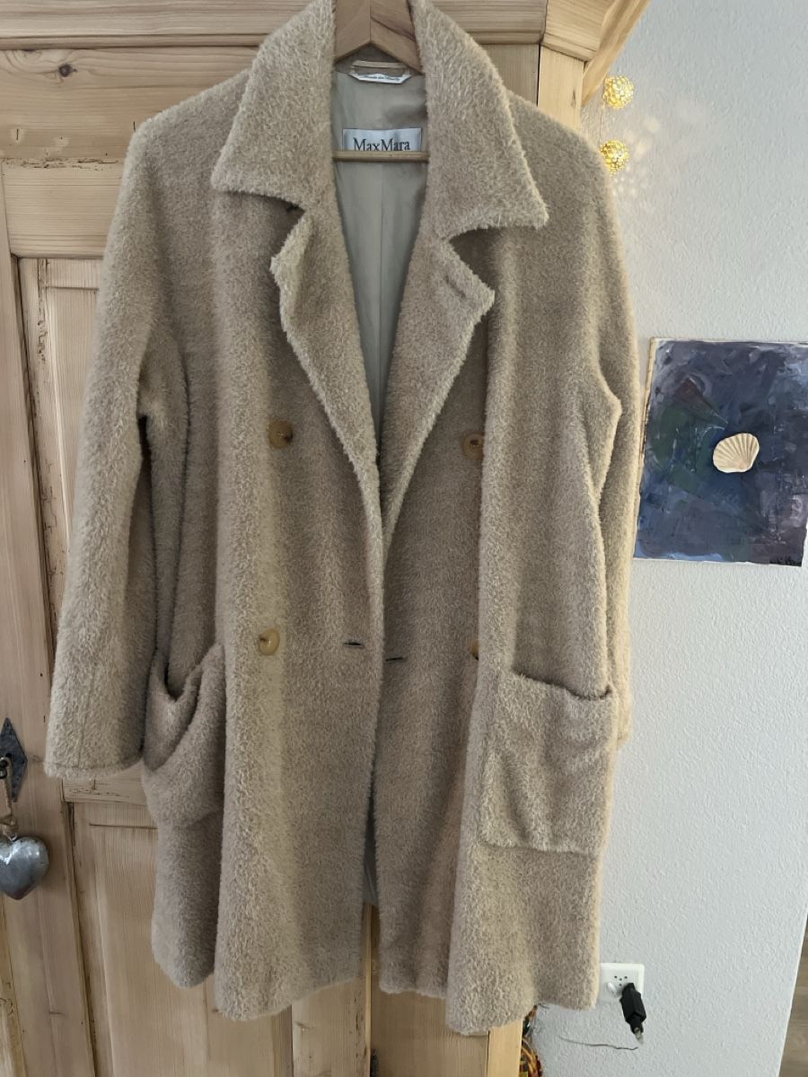 Max Mara Cappotti: Max  Mara, wunderschöner Mantel, Alpaca, beige, Gr. 42 – Usato da Bülach venduto da CDROZ