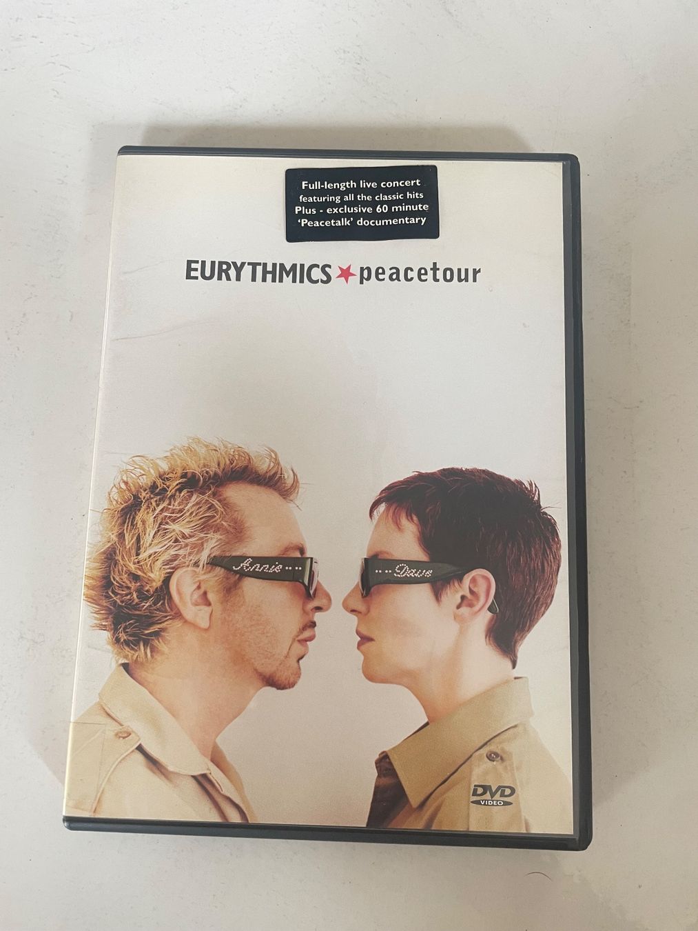 Tutti i DVDs: Eurythmics – Peacetour DVD – Usato da Minusio venduto da Pink222