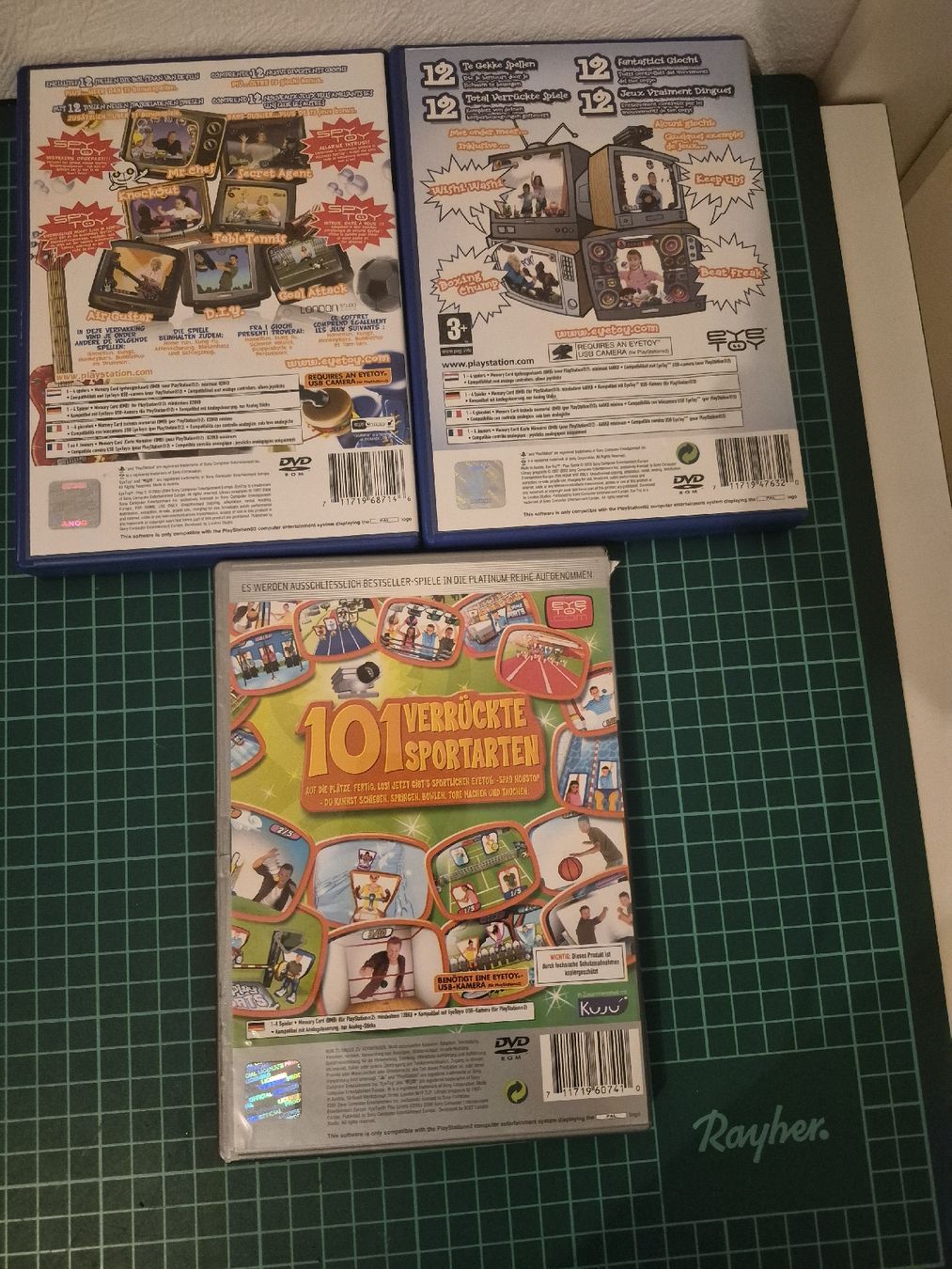 Sony Giochi: PlayStation 2 EyeToy Games Bundle - Fun for Everyone!  – Usato da Meyrin venduto da Retro-GZ 3