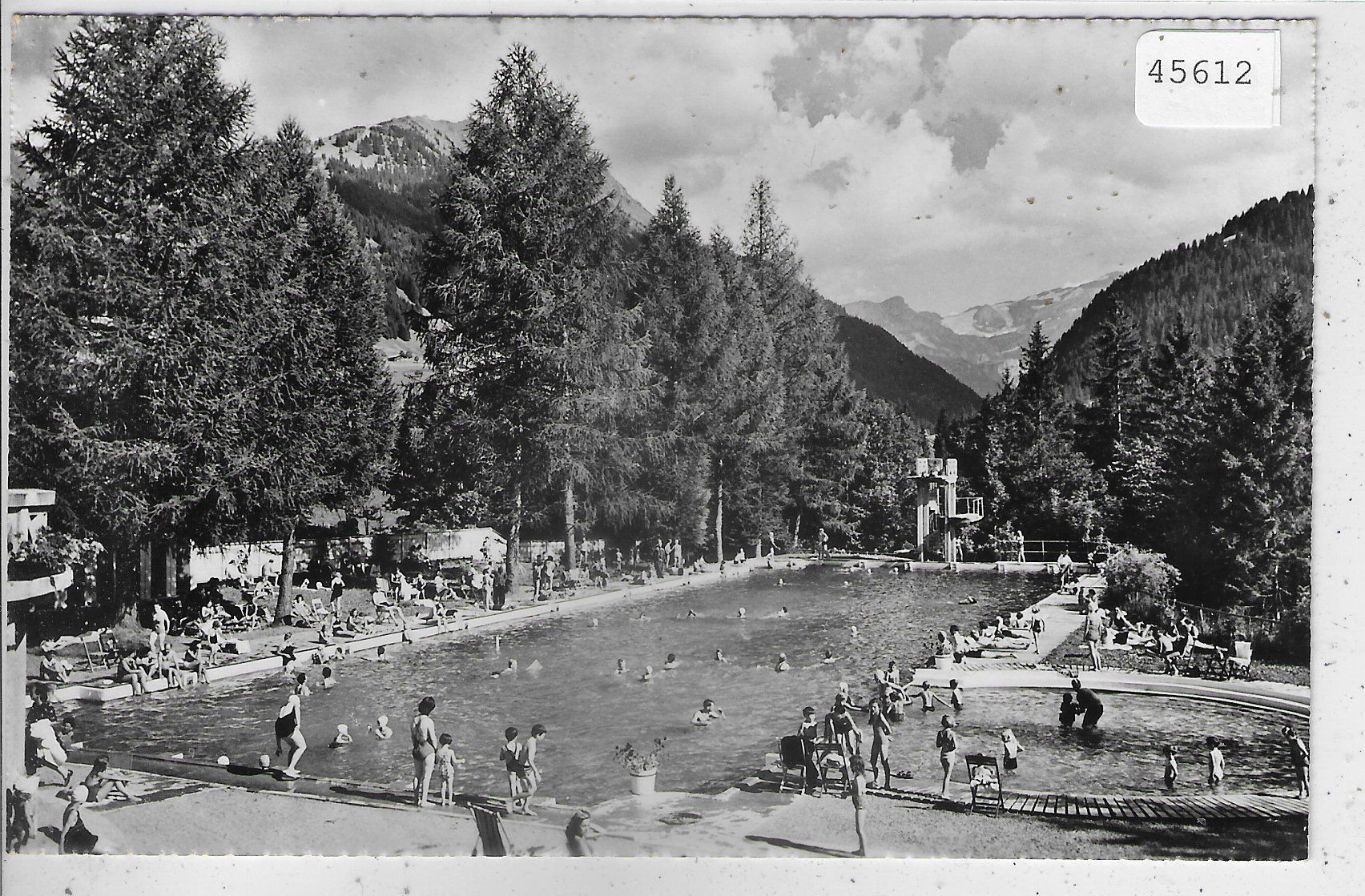 Cartes postales: Schwimmbad Gstaad – D'occasion à Ettingen par Kartenplanet