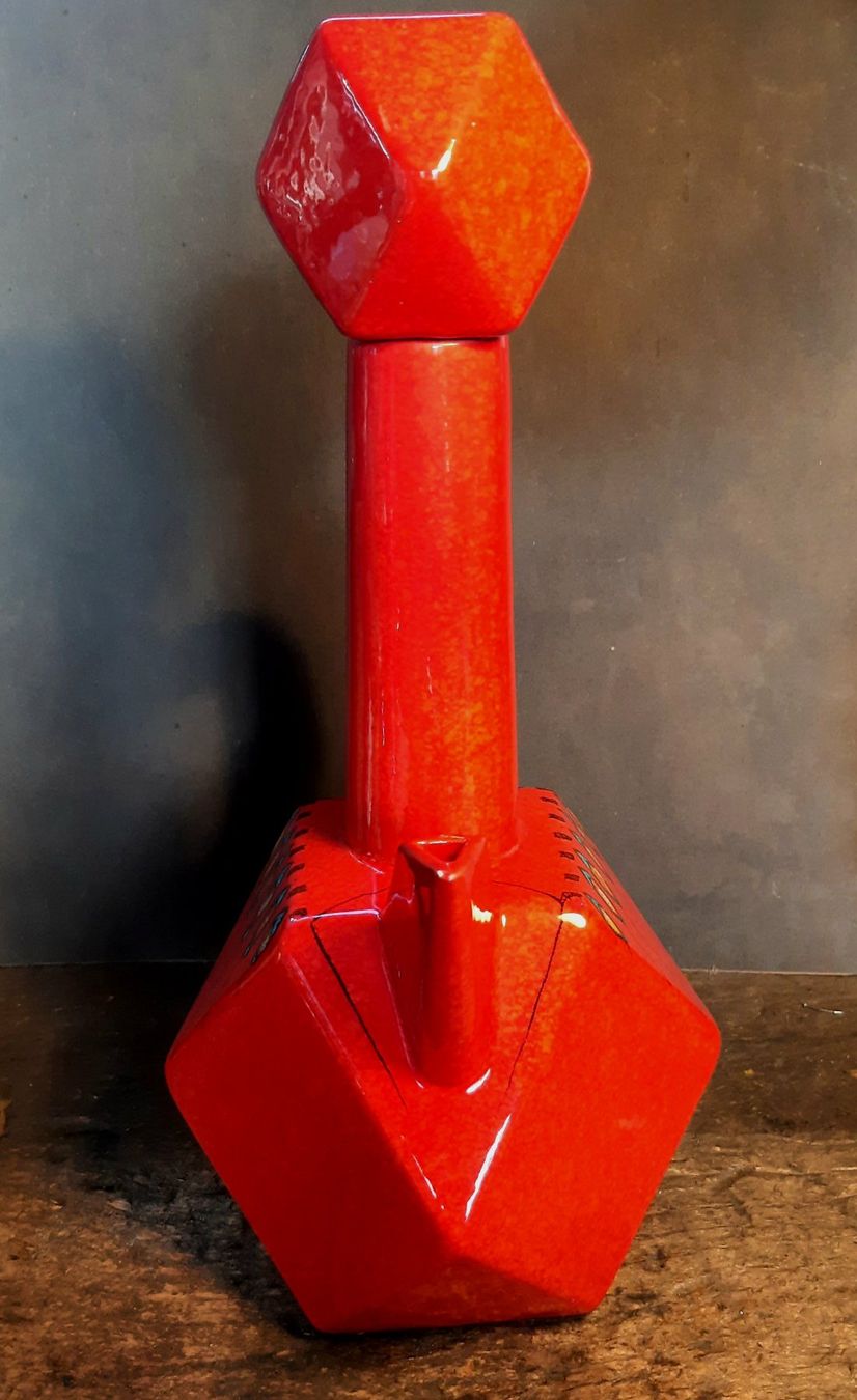 Sculture & Statue: Künstler Keramik Karaffe – Usato da Arbon venduto da torso444 2