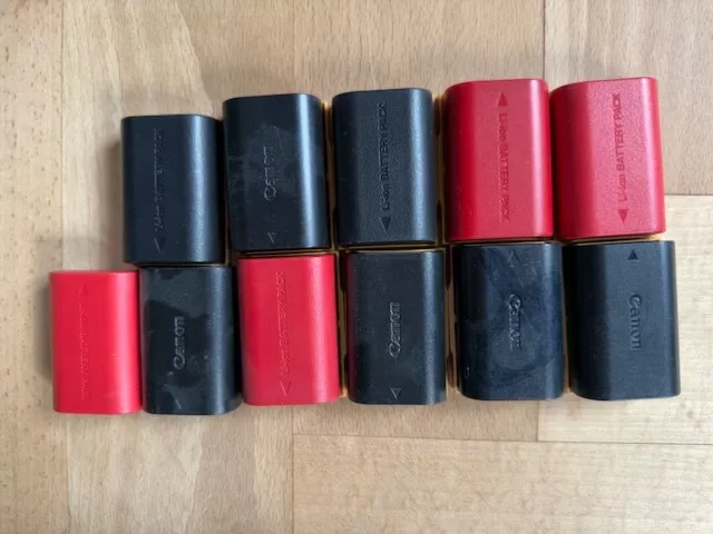 Canon Batterie: Canon Batterien: LP-E6N, LP-E6 – Usato da Aristau venduto da abakus2020