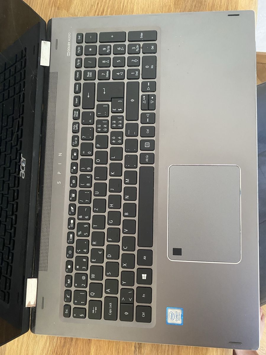 Acer Notebook: Defekter Acer Spin – Difettoso da Romanshorn venduto da fab_r2lk