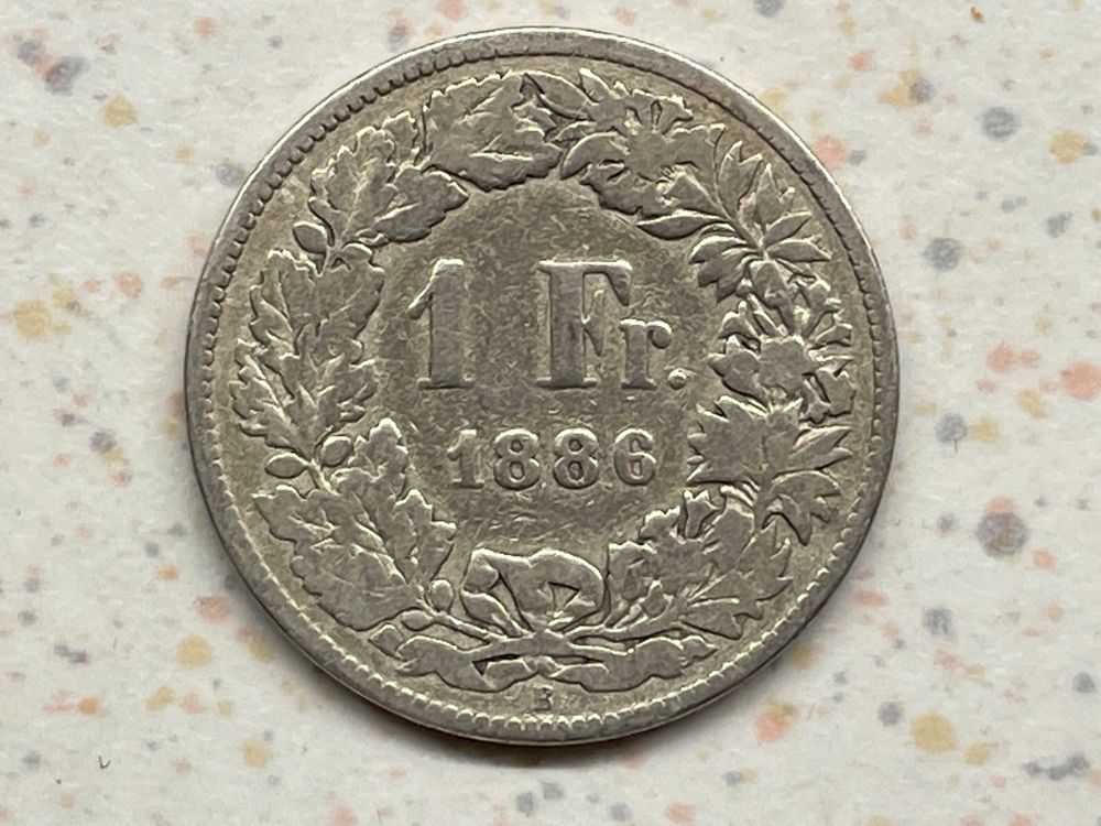 1886 1 Franken. sehr rar !! Kaufen auf Ricardo