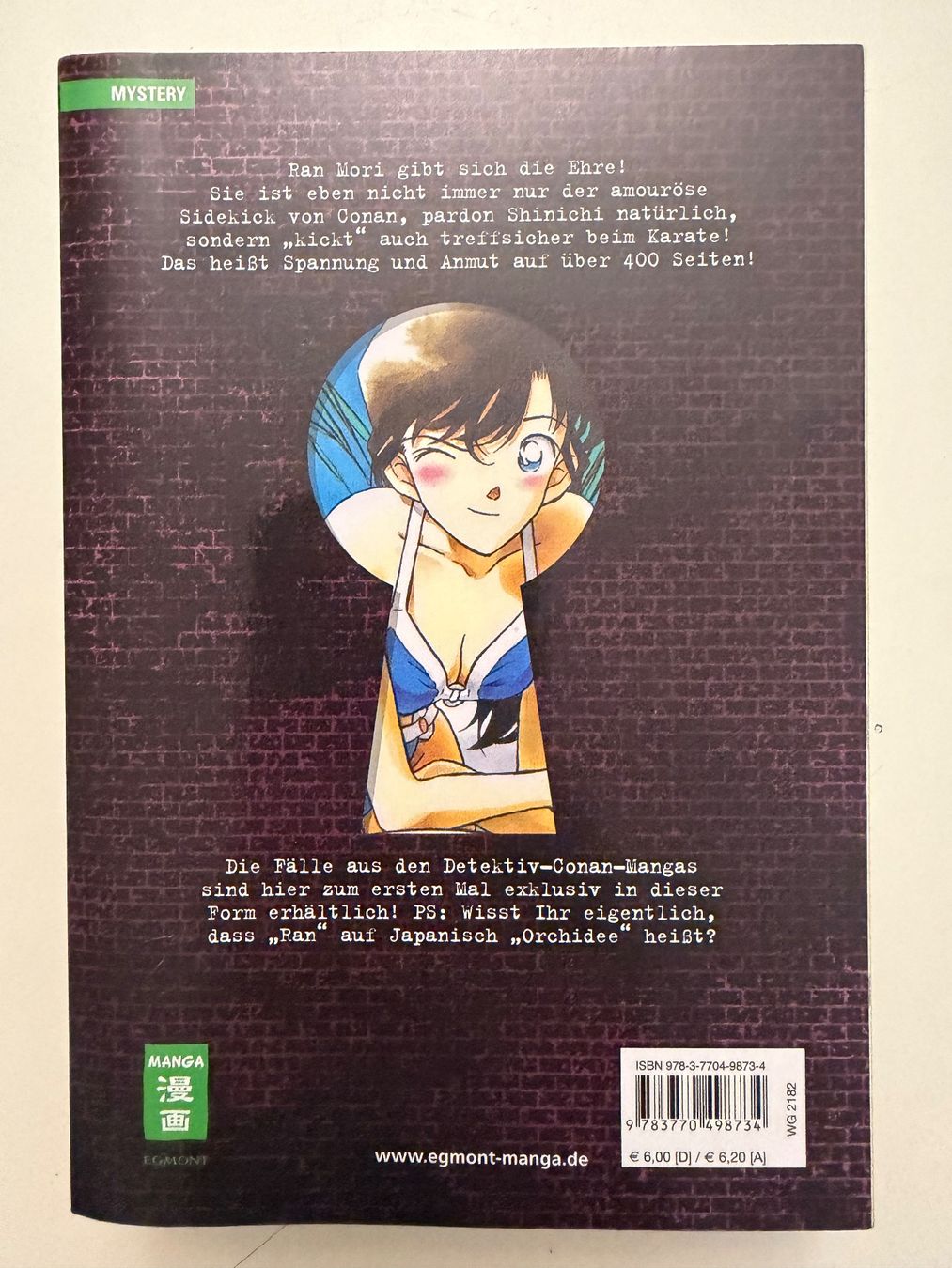 Fumetti: Manga Comic - DETEKTIV CONAN KARATE & ORCHIDEEN – Usato da Münsingen venduto da Ganjam 2