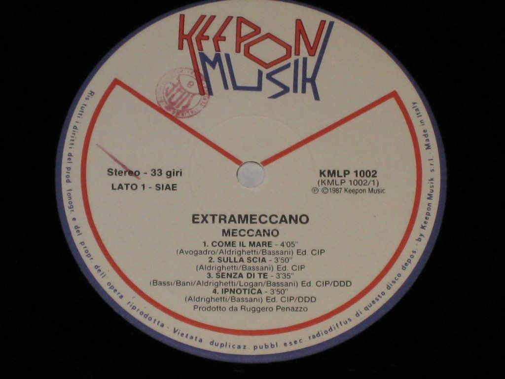 Schallplatten: LP - EXTRAMECCANO - MECCANO – Gebraucht aus Steckborn von Quo7 1