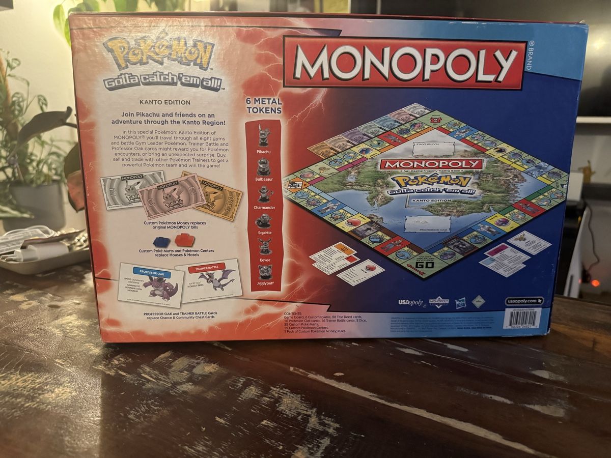 Hasbro Giochi: Pokémon Monopoly – Nuovo (secondo la descrizione) da Brugg AG venduto da jac_qw5s 2