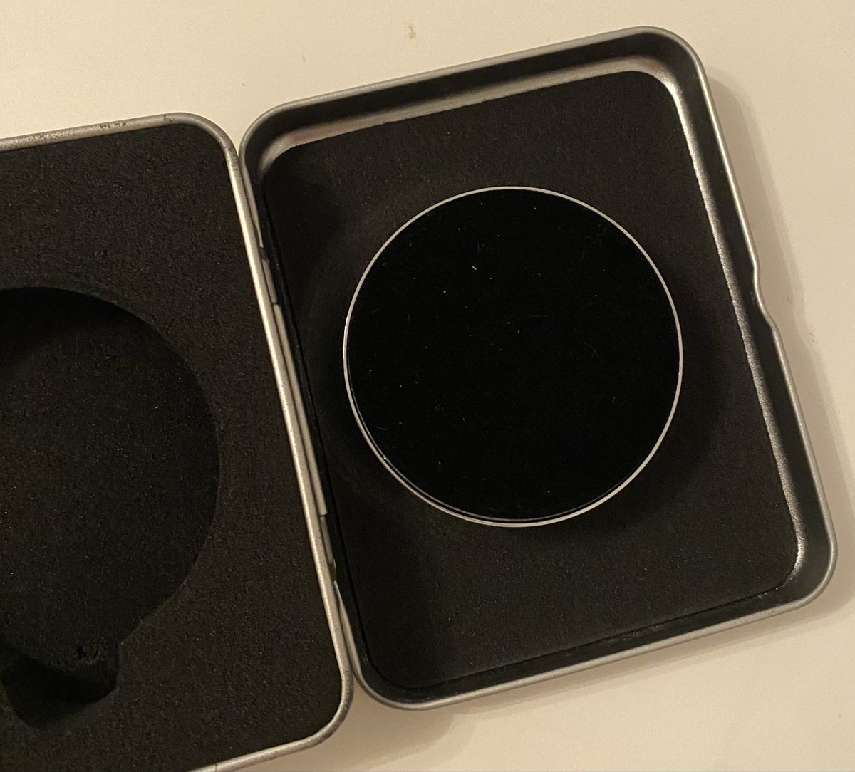 GPS & Strumenti di misurazione: Kompass in Metallbox silberfarben – Nuovo (secondo la descrizione) da Allschwil venduto da Deal_Tiger99 3