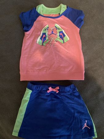 Mädchen Oberteil und Hose Sommer Girl Jordan Nike  110 116 