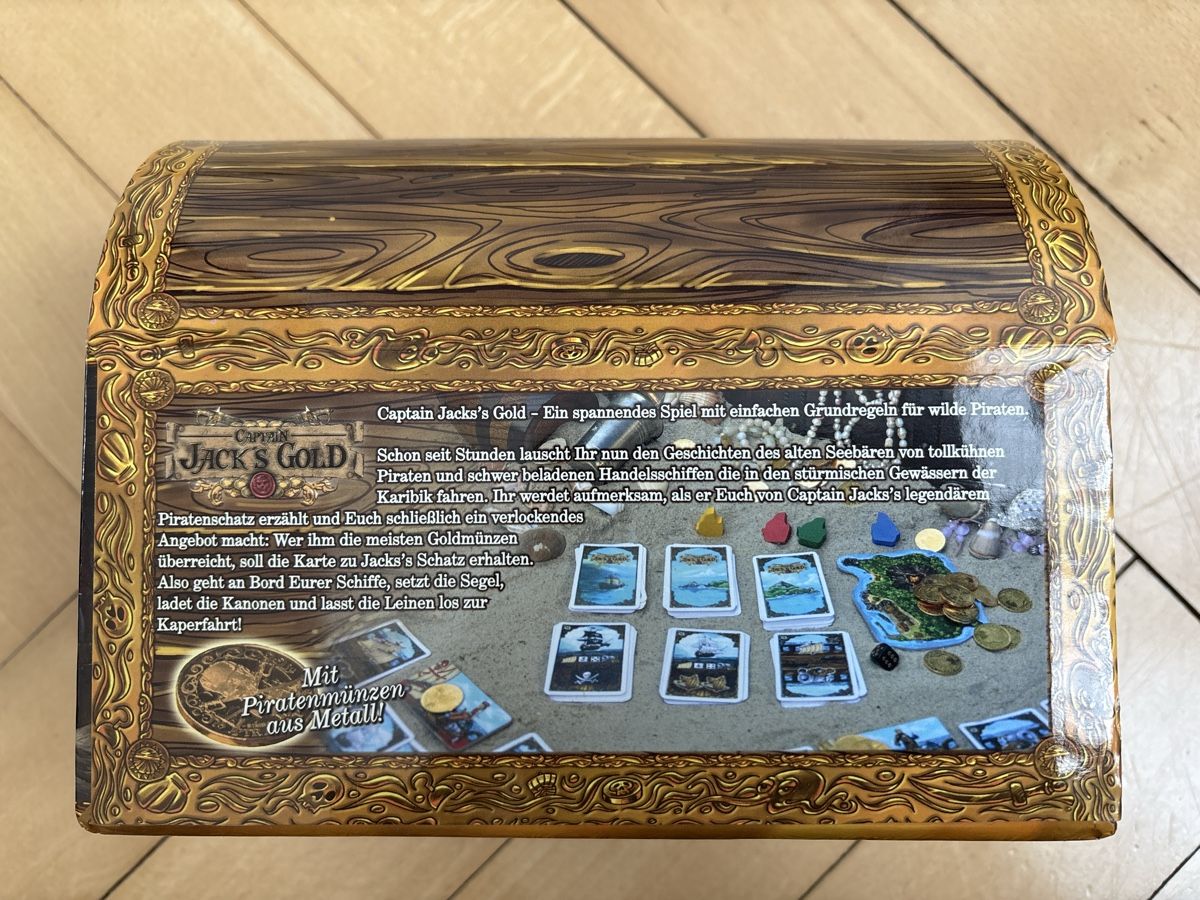 Giochi: Captain Jack's Gold, Noris Spiel, NEU – Nuovo e nell'imballaggio originale da Bern venduto da blu123 2