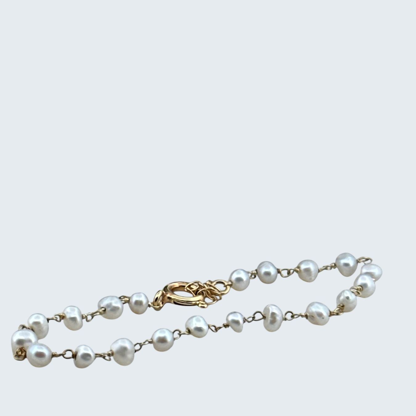 Olga Ribler Bracciali & Braccialetti: Armkette mit weissen Süsswasserperlen – Nuovo (secondo la descrizione) da Luzern venduto da MonikaS03 2
