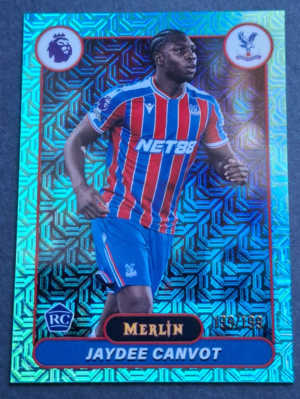 Topps Sammelbilder & Trading cards: Jaydee Canvot Aqua Mojo Refractor Merlin PL 25-26 – Gebraucht aus Olten von cweb