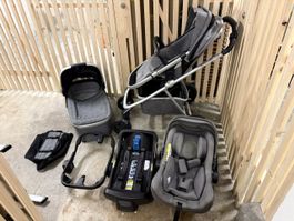 Nuna Kinderwagen Komplettset / Nuna complete stroller set