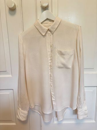 Edle, pflegeleichte Bluse aus natürlicher Viskose Gr. 38