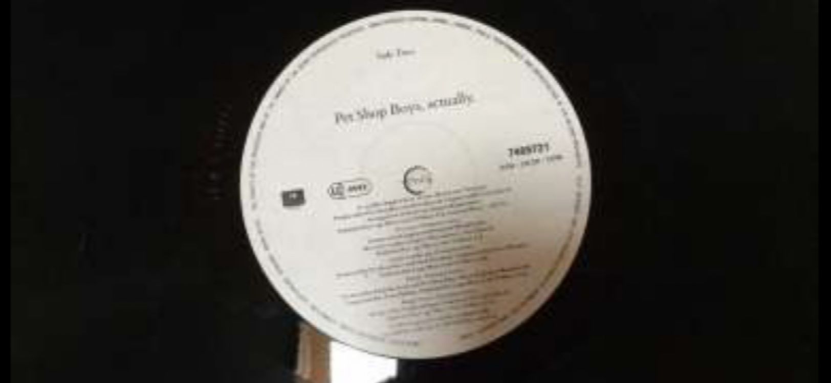 Schallplatten: Pet Shop Boys Actualy lp – Gebraucht aus Noes von Orsomarso72 1
