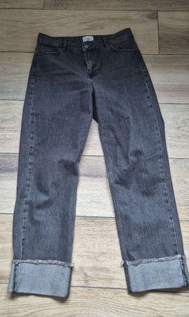 Graue Nümph Jeans, Grösse 38, cooler Look