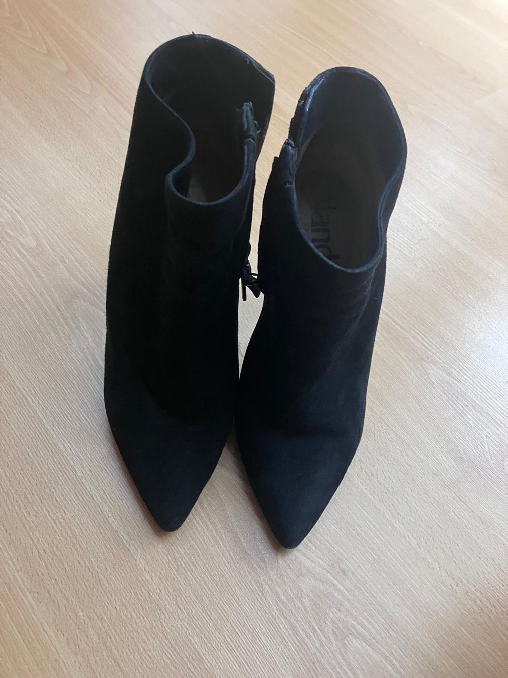 Damenschuhe: Elegante Wildleder Stiefeletten Nando Muzi, schwarz, Gr. 39 – Gebraucht aus Niedergösgen von lil_s6k8 3