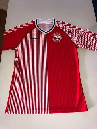 Hummel Dänemark Fussballtrikot WM 1986 reissue Gr.L Neu