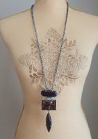 Spectaculaire collier sautoir Jean-Paul Gaultier vintage