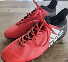 ADIDAS Fussballschuhe rot/schwarz