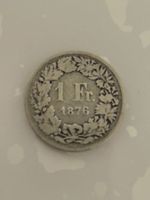 1 Franken 1876  Rar