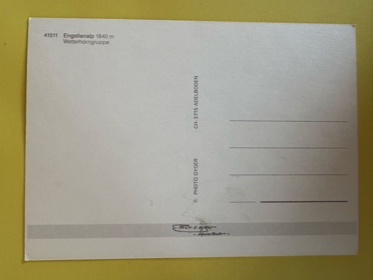Cartes postales: AK von Engstlenalp – D'occasion à Rümlang par Kartenpost1 1