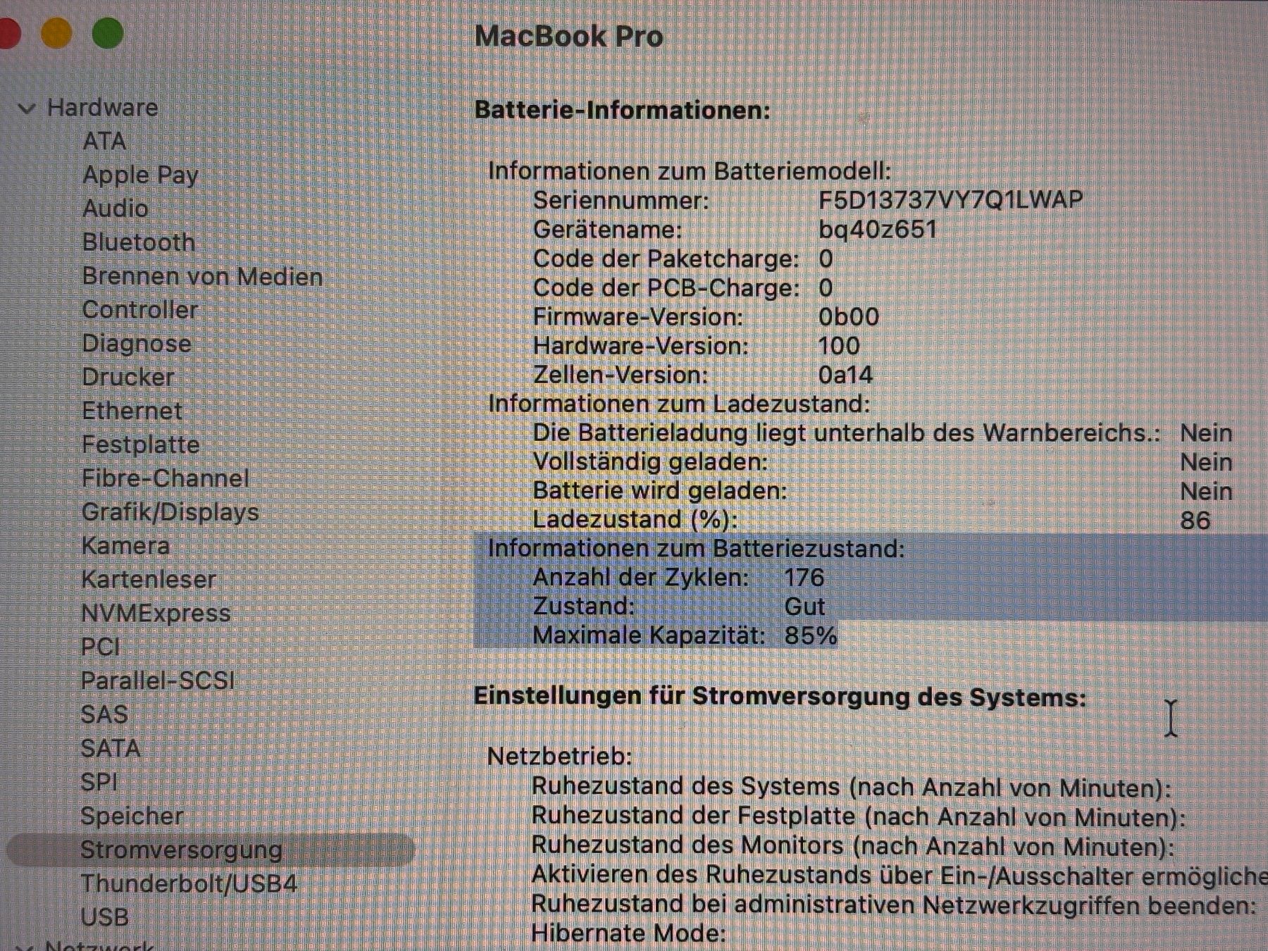 Apple Portables: Apple MacBook Pro 16" , 2021 – D'occasion à Sursee par new_6hny 6