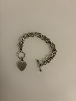 Armband mit Herz Anhänger Silber
